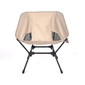 Portable Lightweight Folding <b>Moon</b> <b>Camping</b> <b>Chair</b> with Side Pocket for Outdoor Activities Picnic & Garden Use - Product Image 5