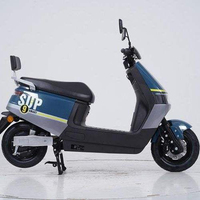 Motocicleta Eléctrica de Diseño Clásico, 1200W, Scooter Eléctrico de Alta Velocidad para Adultos