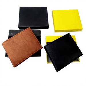 Portefeuille Homme en Cuir Véritable Personnalisé avec Lettre Ouverte, Étanche et Tendance – Article Cadeau Très Impressionnant, Porte-Cartes de Crédit - Product Image 1