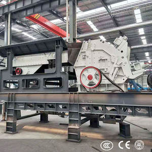 Concasseur à percussion mobile de type industriel pour usine de concassage d'agrégats et de pierres - Product Image 1