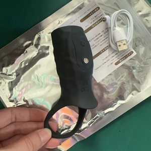 เครื่องช่วยเพิ่มขนาดองคชาตแบบสั่น ช่วยยืดเวลาการแข็งตัว ป้องกันการหลั่งเร็ว พร้อมปลอกสวมเพิ่มความยาว - Product Image 6