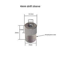 Collier de butée pour gabarit de chevillage de menuiserie, accessoires pour outils électriques, douille de perçage, foret HSS, manchon de perçage excentrique
