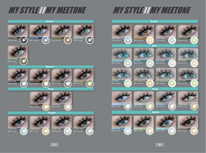 Kostenloses Design Papierbuch Schöner Broschüre für <span class=keywords><strong>Meetone</strong></span> Farbige Kontaktlinsen - Product Image 6
