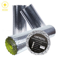 Feuille d'isolation en aluminium à bulles XCGS économique, longueur personnalisée, barrière thermique moderne pour les murs d'entrepôt