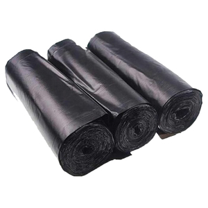 Rollos de Bolsas de <span class=keywords><strong>Basura</strong></span> de Plástico Negro Grandes, Biodegradables y Ecológicas - Product Image 2