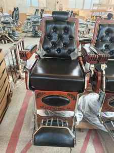 เก้าอี้ตัดผมหรูหรา DM สำหรับช่างทำผม เก้าอี้จัดแต่งทรงผม เก้าอี้ตัดผมในร้านเสริมสวย เก้าอี้ตัดผมแบบมีที่วางแขน เก้าอี้ตัดผมชาย - Product Image 4