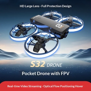 โดรนแบบพับได้พร้อมหน้าจอแสดงผล มอเตอร์ไร้แปรงถ่าน ระบบ Optical Flow พร้อมไฟสี สำหรับกิจกรรมกลางแจ้ง - Product Image 3