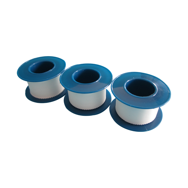 Wholesale disposable white blue core medical silk tape breathable easy to tear low sensitivity silk tape