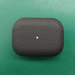 Funda de Fibra de Carbono de Lujo para <span class=keywords><strong>Airpods</strong></span> 3 Pro 1 2 Gen, Diseño Personalizado para <span class=keywords><strong>Airpods</strong></span> Pro, Aramida - Product Image 3