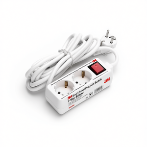 Wholesale 3M Smart Power Socket <b>Plug</b> 2-Way Extender <b>with</b> <b>Switch</b> - Product Image 1