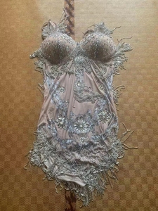 Novance Y2203 abiti Casual eleganti cristalli frange abito compleanno abito strass trasparente apertura <span class=keywords><strong>cerimonia</strong></span> <span class=keywords><strong>abbigliamento</strong></span> - Product Image 6