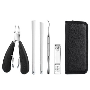 Kit de coupe-ongles, outils de pédicure, coupe-ongles pour les pieds, coupe-ongles, pinces, ciseaux anti-inflammatoires domestiques, vente en gros - Product Image 2