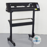 Traceur de découpe de vinyle Disen DSA-KH720 avec moteur pas à pas haute précision +/-0,01 mm, largeur de coupe 630 mm, longueur 3 m, vitesse 20-800 mm/s
