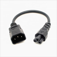 Prise femelle IEC C5 en cuivre et laiton à courant élevé, insert de prise femelle C5 Mickey Mouse pour câble d'alimentation d'ordinateur