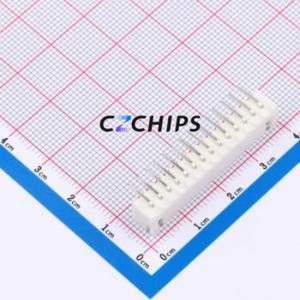 BX-XH2.54-14PWZ Wire-to-Board Pin Header Bent Lead Through Hole,P=2.54mm Connector 1x14P 2.5mm Right Angle Insert XH - Product Image 2