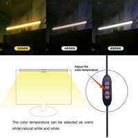 Lámpara LED inteligente de lectura electrónica para escritorio, Monitor regulable, pantalla de portátil, luz colgante de relleno, Clip, iluminación de ordenador para el hogar
