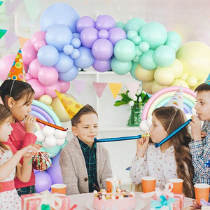 Kit de guirlande de ballons macaron <span class=keywords><strong>pastel</strong></span> pour filles Sweet 8th Rainbow Theme Birthday Party Decoration Ideas for 10th 16th Birthday - Product Image 2