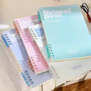 Gran oferta, cuaderno de estudiante A5/B5 ultragrueso, cuadrícula de línea Horizontal, núcleo interno en blanco, cubierta de cuero de tapa dura, libro de hojas sueltas, regalo - Product Image 6