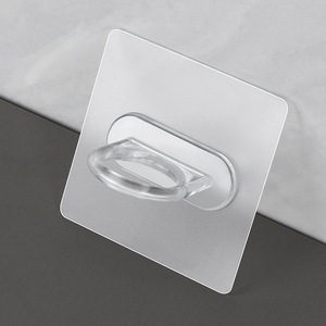 Manijas ocultas para puertas de armario, forma de anillo, plástico transparente, fácil instalación, diseño minimalista para cajones y armarios - Product Image 2