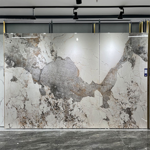 Mur d'arrière-plan TV en dalles de <span class=keywords><strong>roche</strong></span> brillantes, pour salon et zone TV, et carreaux Victoria White Summer Fairy - Product Image 2