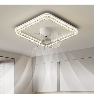 <b>fan</b> lamp new household eye ceiling lamp Italian light luxury high-end living room bedroom ice crack <b>fan</b> lamp - Product Image 3