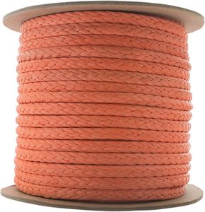 Corde UHMWPE JIAOLONG aux couleurs personnalisées, ultra légère, diamètre <span class=keywords><strong>de</strong></span> 4 mm à 16 mm, 12 brins, tressage simple Dyneema pour treuil <span class=keywords><strong>de</strong></span> levage <span class=keywords><strong>de</strong></span> bateau - Product Image 1