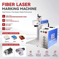 Máquina de Marcado Láser Dividida MAX 20W 30W 50W para Grabado de Joyería en Metal y Acero Inoxidable con Mopa Opcional