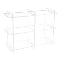 Étagère de présentation de bureau 3F en acrylique, rangement de cosmétiques, boîte à cosmétiques, présentoir de parfum, étagère de présentation de table en acrylique