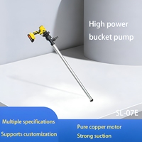 Pompe rotative en alliage d'aluminium pour le transport de pétrole marin, basse pression, personnalisable OEM, raccord en T pour tige d'aspiration, usage intensif