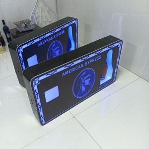 Sự kiện hộp đêm phát sáng ánh sáng rượu sâm banh chai dịch vụ AMEX dấu hiệu dẫn chai <span class=keywords><strong>glorifier</strong></span> thuyết trình - Product Image 6