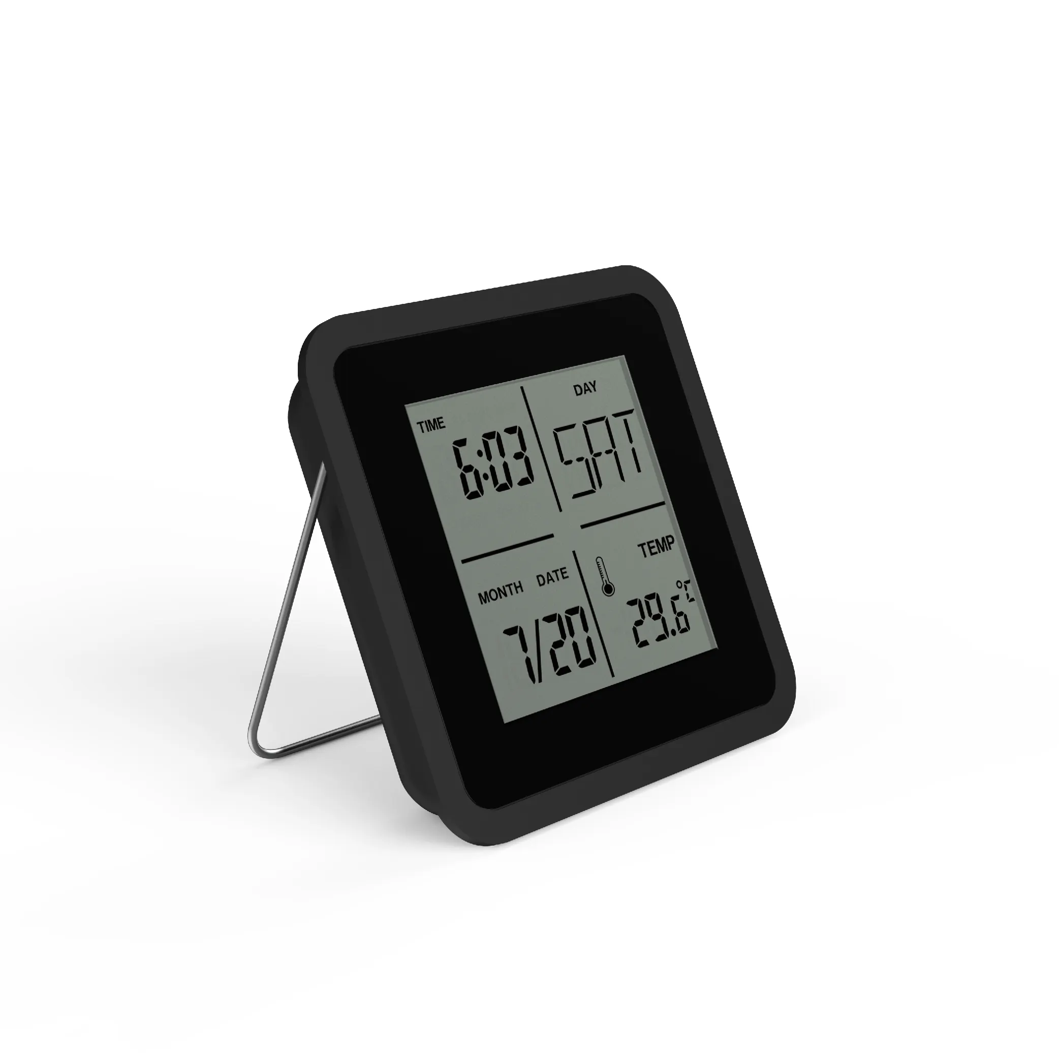 EWETIME Cheap Gift Desk Digital Desk Clock With Temperature