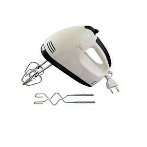Batidora de Alimentos Eléctrica de Mano de 7 Velocidades, Diseño de Cabezal Inclinable, Botón de Expulsión de Batidores, 260W, Acero Inoxidable, para Uso Doméstico en la Cocina - Product Image 1