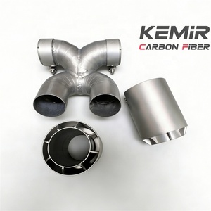 Puntas de Escape de Titanio con Tubo en X para Porsche 718 Cayman <span class=keywords><strong>Boxster</strong></span> 981 982 - Product Image 5