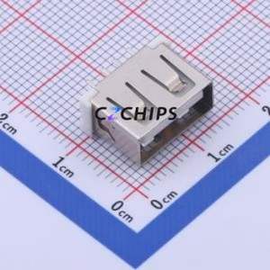 910-461A1012Y10100 <b>USB</b> Connector Through hole Component (THT) Connector Type-<b>A</b> <b>USB</b> <b>2.0</b> Female Through Hole - Product Image 1