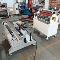 Découpeuse électrique de petit pain de guillotine de tissu non tissé avec le support
