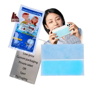 Producto más vendido en Alibaba, parche de enfriamiento de hielo, paquete de gel frío para reducir la temperatura del teléfono