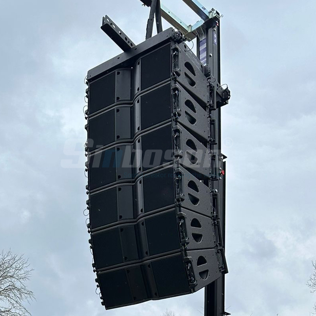 Professional Passive Line Array Speakers 2 Way Double 8 Inch Line Array System Commercial Equipment Machinery