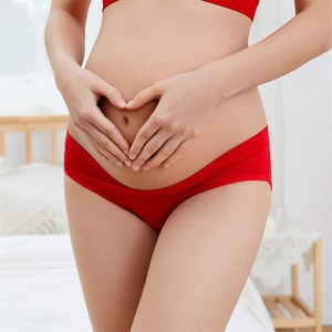 Culotte de maternité pliable pour femme, sous-vêtement de maternité sous le ventre, <span class=keywords><strong>slip</strong></span> de <span class=keywords><strong>grossesse</strong></span> post-partum - Product Image 6