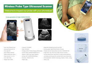 Échographe à sonde convexe sans fil le plus rentable pour hôpitaux et cliniques, de bonne qualité - Product Image 6