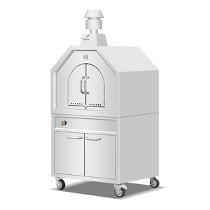 Horno de <span class=keywords><strong>Pizza</strong></span> Comercial de Acero Inoxidable con Cubierta para Mesa, a Gas - Product Image 2