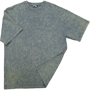 Camiseta Personalizada de 300 Gsm, Estilo Urbano, 100% Algodón, para Hombre, Corte Holgado, Bordado, Lavado Ácido - Product Image 5