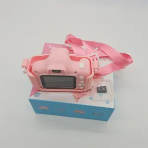 Маленькая игрушечная камера для рождественского подарка, Детская цифровая камера с милыми животными, Детская камера для записи видео