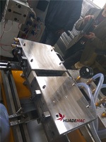 Cubierta compuesta de plástico y madera, PP/PE, PVC, WPC, poste de ventana y Marco de puerta, máquina de fabricación de perfiles, línea de extrusión