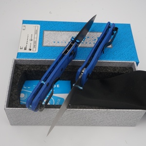 Couteaux de poche tactiques de camping personnalisés OEM de qualité industrielle S30V 0,5 mm à lame pointue, modèle TREDKNIX MINI BM 533 ODM Nylon - Product Image 4