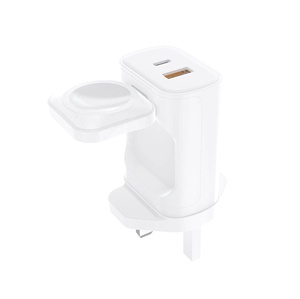 <span class=keywords><strong>Chargeur</strong></span> mural USB OEM avec prise US/UK/EU, <span class=keywords><strong>chargeur</strong></span> PD <span class=keywords><strong>25W</strong></span> + charge sans fil pour <span class=keywords><strong>Apple</strong></span> Watch - Product Image 6