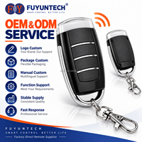 Télécommande RF sans fil 4 boutons 433 MHz EV1527 à code d'apprentissage pour interrupteur intelligent, portail et porte de garage – Vente en gros usine