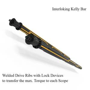 NOUVEAU 2024 LIMTA OEM Soilmec Bauer Casagrande Tescar Mait <span class=keywords><strong>Interlocking</strong></span> Friction <span class=keywords><strong>Kelly</strong></span> <span class=keywords><strong>bar</strong></span> Pile Foundation Factory 3-8 sections - Product Image 5