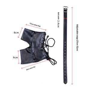 Accessoires de bondage en cuir pour couples, pour la formation et l'entraînement corporel, avec dispositifs de liaison des pieds et de maintien serré, pour le plaisir transfrontalier - Product Image 2