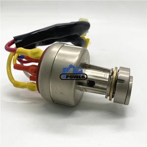 Interrupteur d'allumage et clé de démarrage pour excavatrices EC55, EC55B, EC55D, EC140B, EC140C - Pièces électriques pour engins de construction 14526158 - Product Image 4