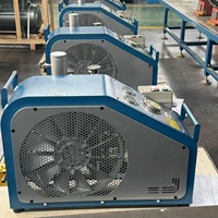 Compresseur d'air portable compact à piston haute pression 200L 300bar 4500psi pour la plongée sous-marine et la lutte contre les incendies